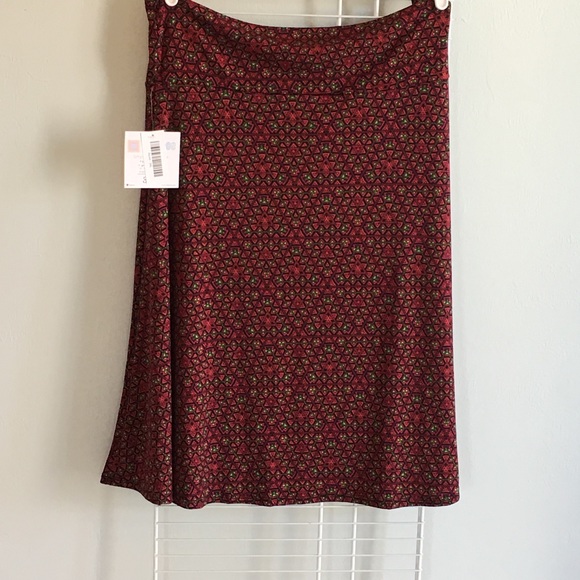 LuLaRoe Dresses & Skirts - LuLaRoe Azure Skirt Gorgeous Light and Flowy NEW
